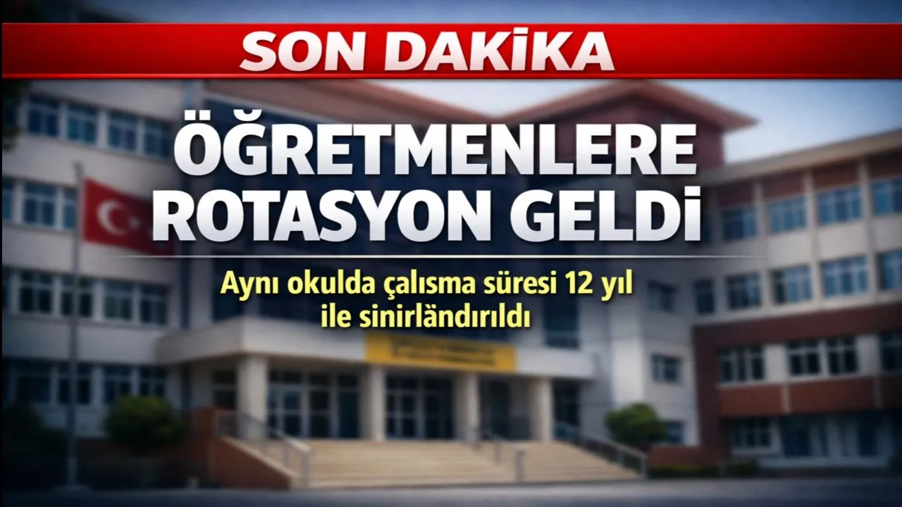 Öğretmenlere Rotasyon Geldi